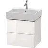 Image de Duravit - Meuble Sous-lavabo L-cube, Suspendu, 2 Tiroirs, 58,4 X