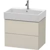 Image de Duravit - L-cube Meuble Sous-lavabo Suspendu, 2 Tiroirs, 68,4 X