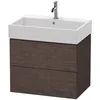 Image de Duravit - L-cube Meuble Sous-lavabo Suspendu, 2 Tiroirs, 68,4 X