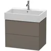 Image de Duravit - L-cube Meuble Sous-lavabo Suspendu, 2 Tiroirs, 68,4 X