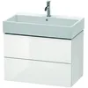 Image de Duravit - Meuble Sous-lavabo L-cube, Suspendu, 2 Tiroirs, 78,4 X