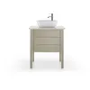 Image de Duravit - Luv Meuble Sous-lavabo Vertical Lu9565, 1 Tiroir, 1