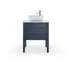 Image de Duravit - Luv Meuble Sous-lavabo Vertical Lu9565, 1 Tiroir, 1