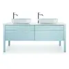 Image de Duravit Duravit Console en pierre de quartz LUV 25x1783x595mm blanc structure
