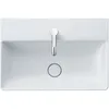 Image de Duravit - Durasquare - Lavabo Compact 60x40 Cm, Avec Un Trou Pour Robinet, Duraceram, Blanc Alpin 2356600041