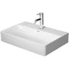 Image de Duravit - Durasquare Lavabo Compact, 60x40 Cm, Sans Percement Pour