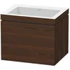 Image de Duravit - L-cube Meuble Vasque C-bonded Avec Socle, Suspendue Au