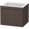 Image de Duravit - L-cube Meuble Vasque C-bonded Avec Socle, Suspendue Au