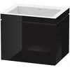 Image de Duravit - L-cube Meuble Vasque C-bonded Avec Socle, Suspendue Au