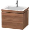 Image de Duravit - L-cube Meuble Lavabo C-coller Avec Socle, Suspendu Au