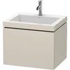 Image de Duravit - L-cube Meuble Lavabo C-coller Avec Socle, Suspendu Au