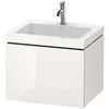 Image de Duravit - L-cube Meuble Lavabo C-coller Avec Socle, Suspendu Au