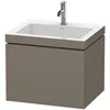Image de Duravit - L-cube Meuble Lavabo C-coller Avec Socle, Suspendu Au