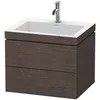 Image de Duravit - L-cube Meuble Vasque C-bonded Avec Socle, Suspendue Au