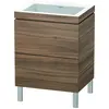 Image de Duravit L-Cube c-bonded Ensemble vertical, 2 tiroirs, sans trop-plein, sans trou pour robinetterie, 600x698x480mm, LC6936N7979