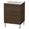 Image de Duravit Lc6936n6969 Wtu L-cube Avec Vero Air 698x600x480mm