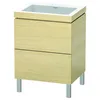Image de Duravit - L-cube Meuble Lavabo C-bonded Avec Socle Sur Pied, 60x48