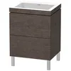 Image de Duravit - L-cube Meuble Lavabo C-bonded Avec Socle Sur Pied, 60x48