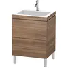Image de Duravit L-Cube c-bonded Ensemble vertical, 2 tiroirs, sans trop-plein, 1 trou pour robinet, 600x698x480mm, LC6936O7979