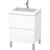 Image de Duravit - L-cube Meuble Lavabo C-bonded Avec Socle Sur Pied, 60x48