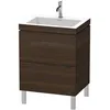 Image de Duravit - L-cube Meuble Lavabo C-bonded Avec Socle Sur Pied, 60x48