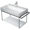 Image de Duravit - Durasquare Console En Métal 86,5x45,1cm, Pour Lavabo