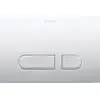 Image de Duravit DuraSystem plaque de déclenchement mécanique pour WC A1, plastique, 217x146,5 mm, WD5001021000