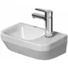 Image de Duravit - Durastyle - Lave-mains 36x22 Cm, Avec Un Trou Pour Robinet À Droite, Blanc Alpin 0713360000