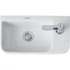 Image de Lavabo De Lavabo À Main Du Par Starck Blanc Ou Avec Huile, Avec Trou De Robinetterie À Droite