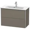 Image de Duravit - Xsquare Vanity Unit Compact Mural 81,0x38,8 Cm, 2