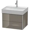 Image de Duravit - Xsquare Meuble Sous-lavabo Mural 58,4x46,0 Cm, 2 Tiroirs,