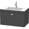 Image de Brioso Meuble Vasque C-bonded Avec Socle Mural 80,0x48,0 - Duravit