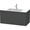 Image de Duravit - Brioso Meuble Vasque C-bonded Avec Socle Mural 100,0x48,0