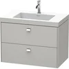 Image de Duravit - Brioso Meuble Lavabo C-collé Avec Sous-construction