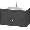 Image de Duravit - Brioso Meuble Lavabo C-collé Avec Sous-construction