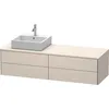Image de Duravit - Meuble Sous-lavabo Xsquare 160,0 X 54,8 Cm, 4 Tiroirs,