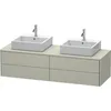 Image de Duravit - Meuble Sous-lavabo Xsquare 160,0 X 54,8 Cm, 4 Tiroirs,