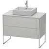 Image de Duravit - Meuble Sous-lavabo Xsquare De 100,0 X 54,8 Cm, 2 Tiroirs,