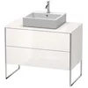 Image de Duravit - Meuble Sous-lavabo Xsquare De 100,0 X 54,8 Cm, 2 Tiroirs,