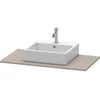 Image de Duravit - Console Xsquare 060e, 1000x 550 Mm, 1 Découpe,