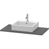 Image de Console Duravit XSquare, 1 découpe, 1000x16x550mm, XS060E04949