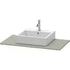 Image de Console Duravit XSquare, 1 découpe, 1000x16x550mm, XS060E09292