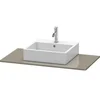 Image de Console Duravit XSquare, 1 découpe, 1000x16x550mm, XS060E08989