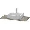 Image de Console Duravit Xsquare 060e, 1000x 550 Mm, 1 Découpe,