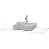 Image de Console Duravit XSquare, 1 découpe, 1200x16x550mm, XS060F01818