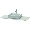 Image de Console Duravit XSquare, 1 découpe, 1200x16x550mm, XS060F00707