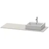 Image de Duravit Xs060gr0707 Console Xsquare 16x1400x550mm Avec 1