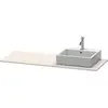 Image de Duravit - Console Xsquare 060g, 1400x 550 Mm, 1 Découpe À Droite,