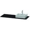 Image de Duravit - Console Xsquare 060g, 1400x 550 Mm, 1 Découpe À Droite,