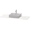 Image de Duravit - Console Xsquare 060g, 1400x 550 Mm, 1 Découpe Au Milieu,